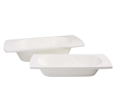 Dough Bowl, White