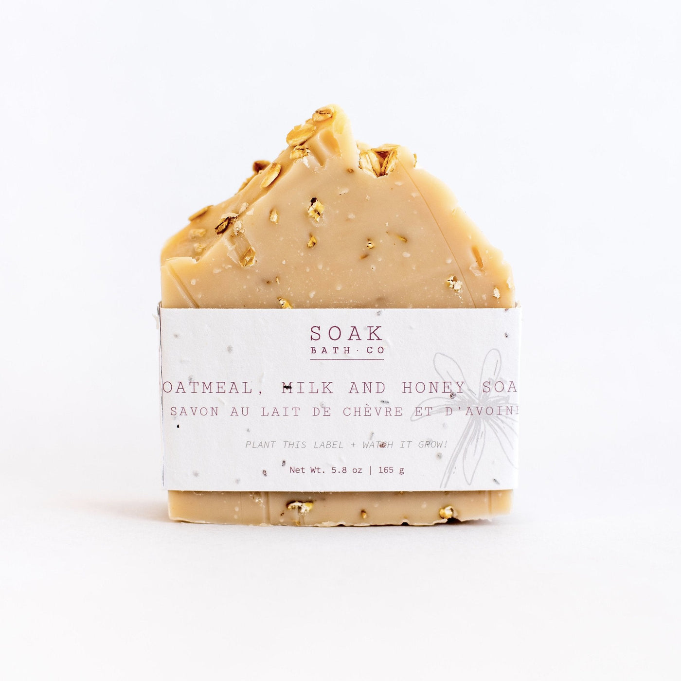 Oatmeal, Milk & Honey Soap Bar