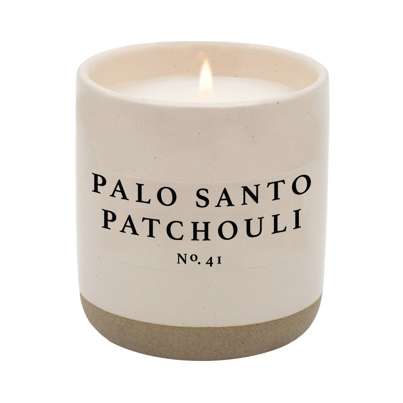 Palo Santo Patchouli Stoneware Candle