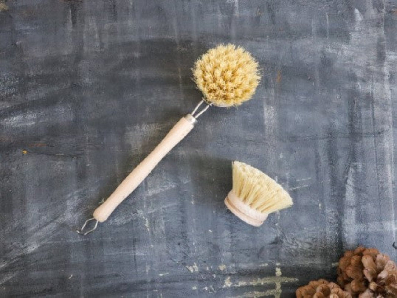 Sisal Dish Brush - includes free refill head