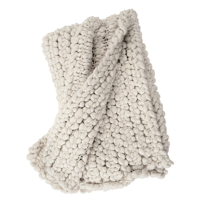 Wintertide Chunky Knit Throw